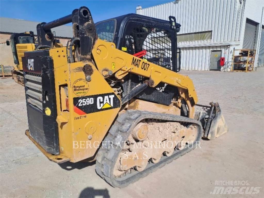 CAT 259D Верижен товарач