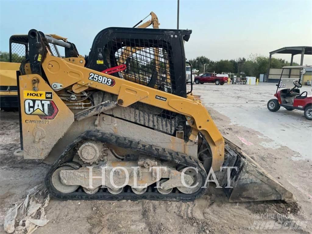 CAT 259D Верижни булдозери
