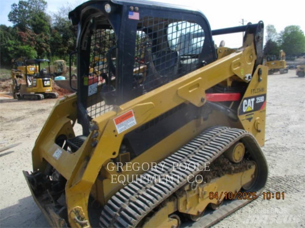 CAT 259D Верижен товарач