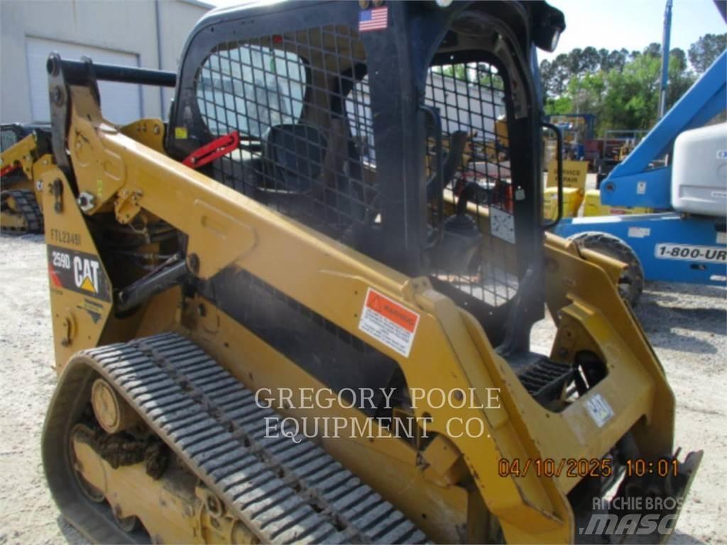 CAT 259D Верижен товарач