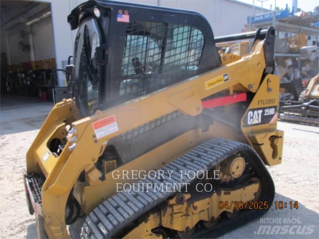 CAT 259D Верижен товарач