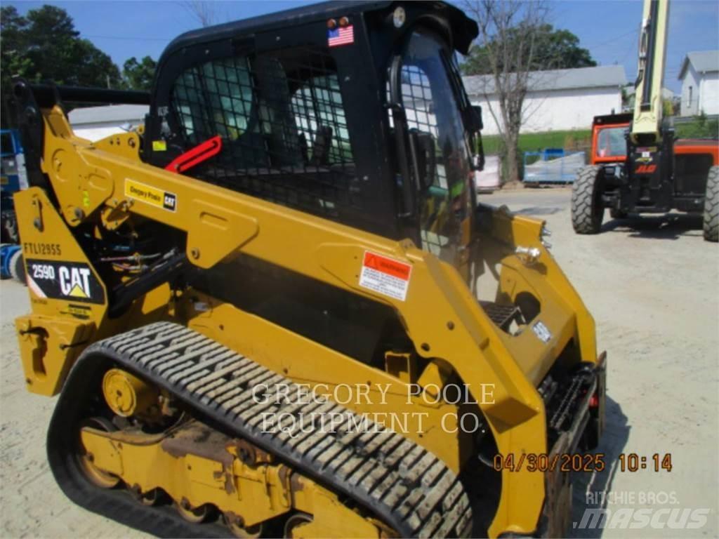 CAT 259D Верижен товарач
