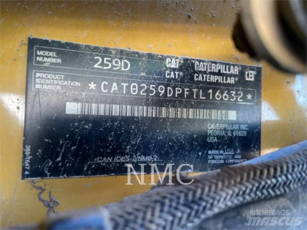 CAT 259D Верижен товарач
