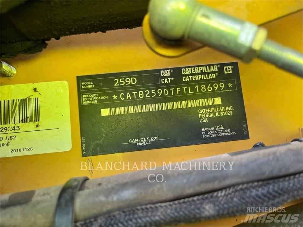 CAT 259D Верижен товарач