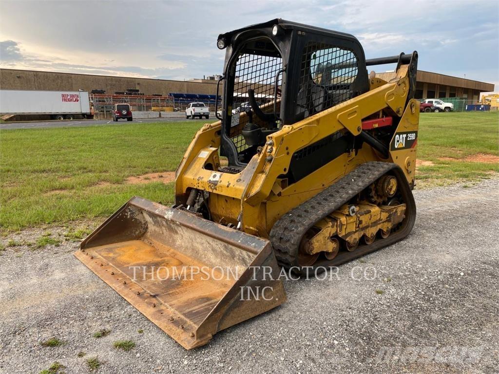 CAT 259D Верижен товарач