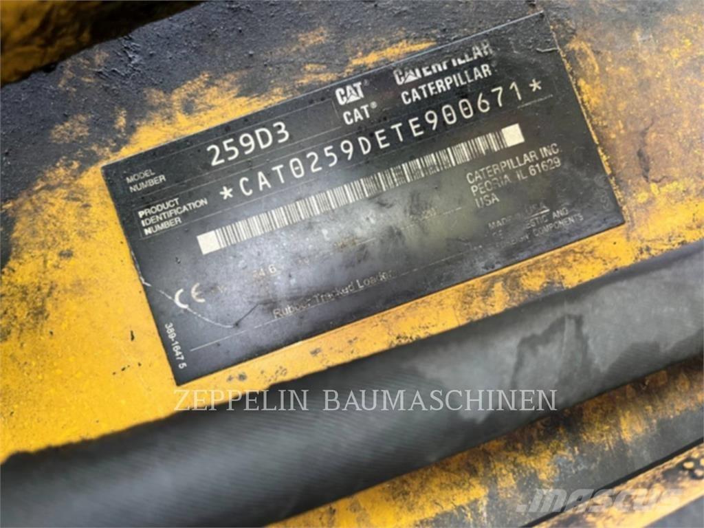 CAT 259D Мини товарачи
