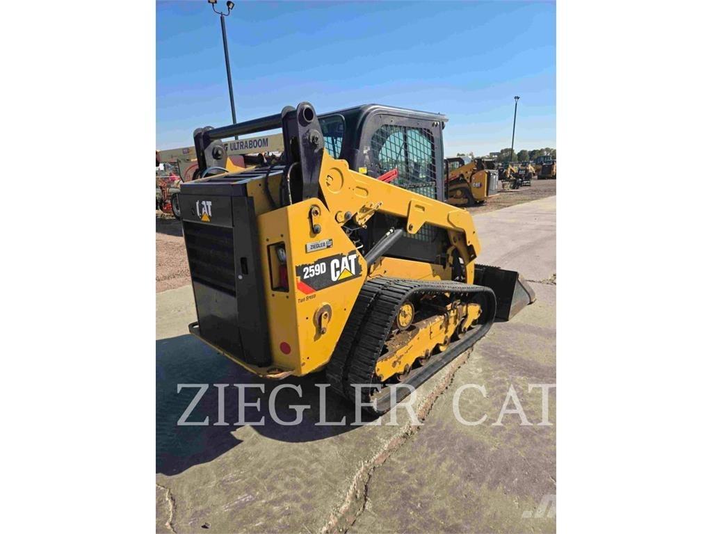 CAT 259D Верижен товарач