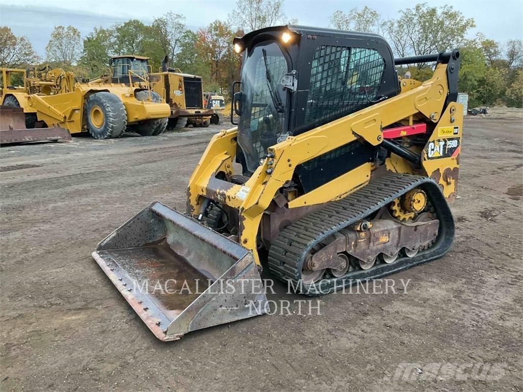 CAT 259D Верижен товарач