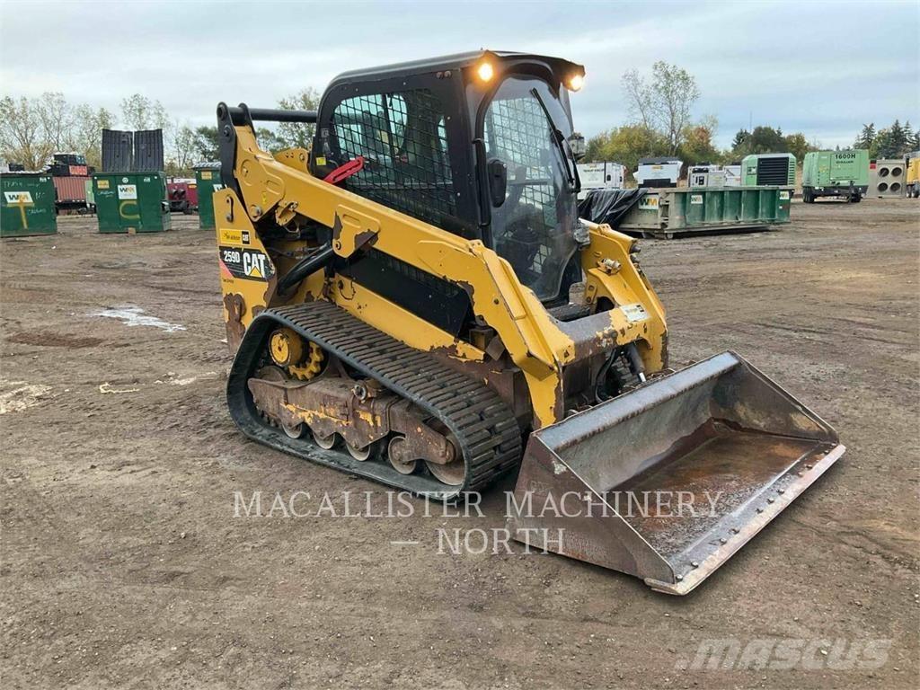 CAT 259D Верижен товарач