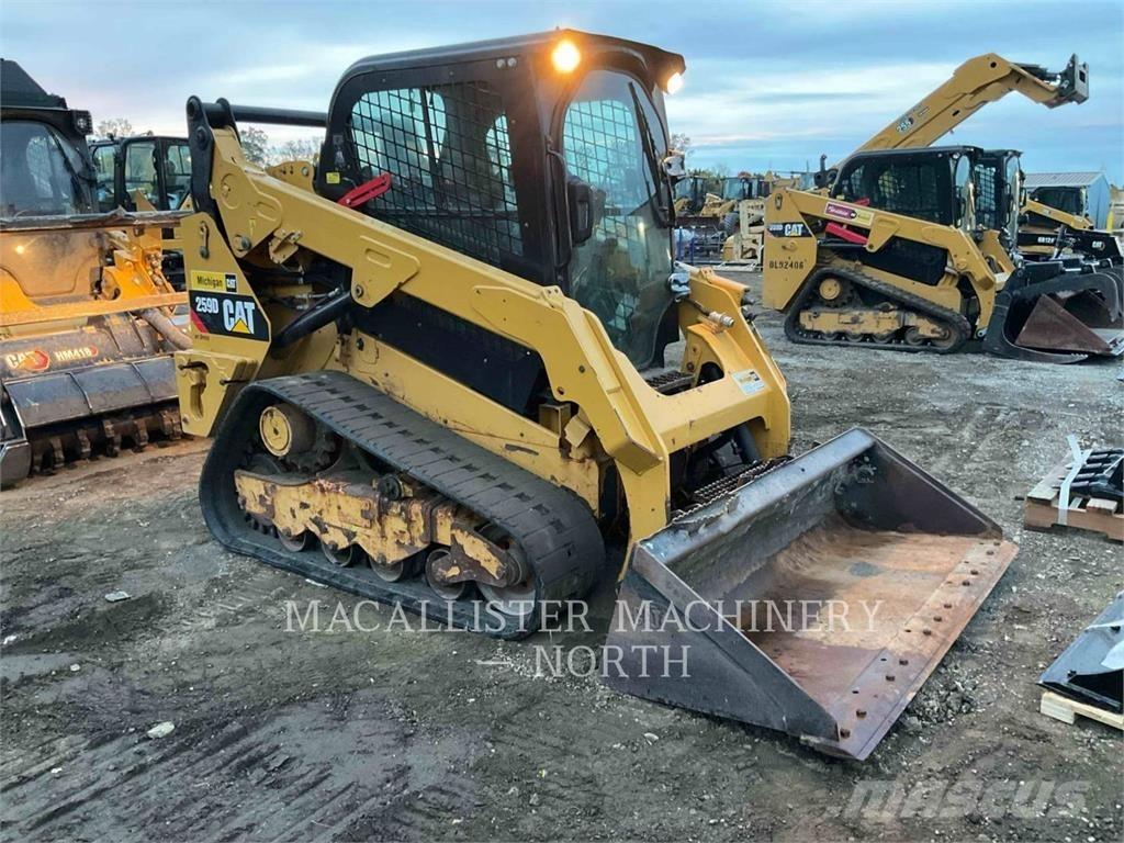 CAT 259D Верижен товарач