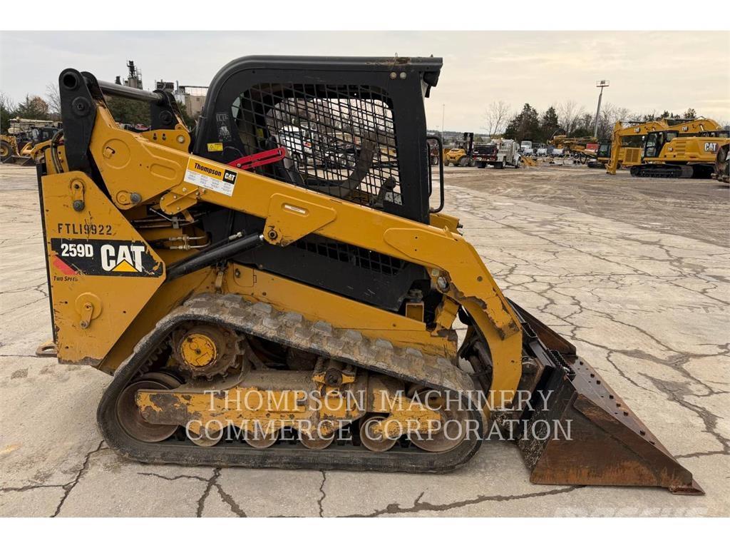 CAT 259D Верижен товарач