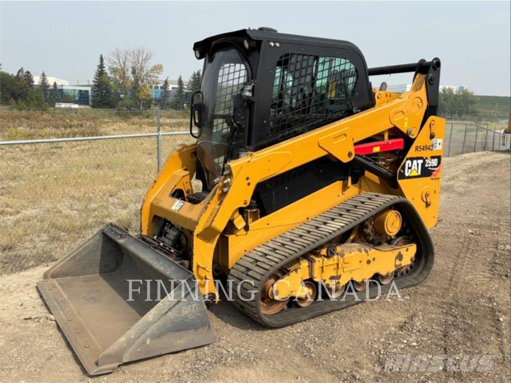 CAT 259D Верижен товарач