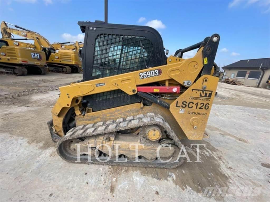 CAT 259D CAB Мини товарачи
