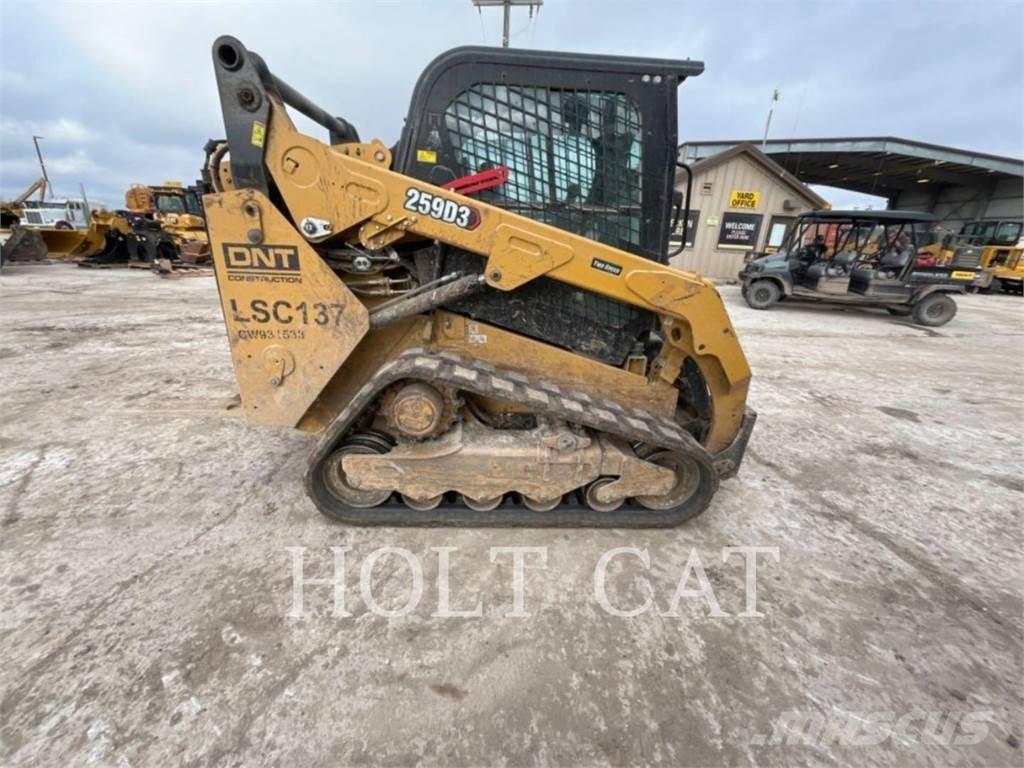 CAT 259D CAB Мини товарачи

