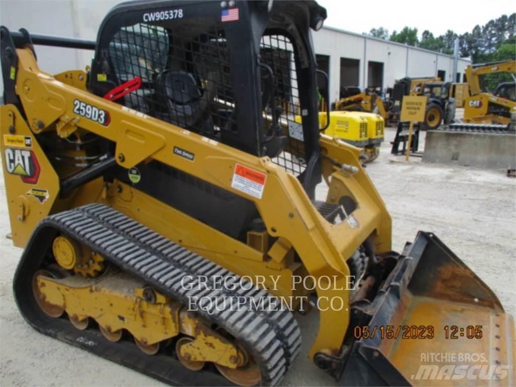CAT 259D3 Верижен товарач