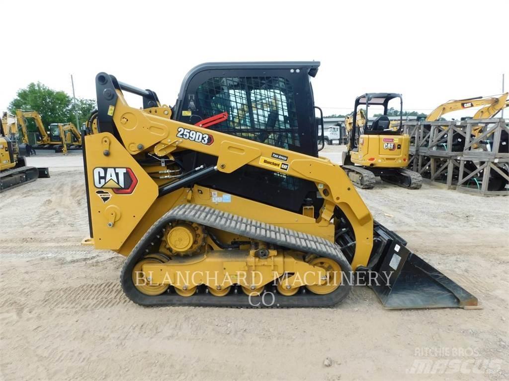 CAT 259D3 Верижен товарач