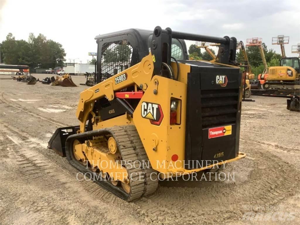 CAT 259D3 Верижен товарач