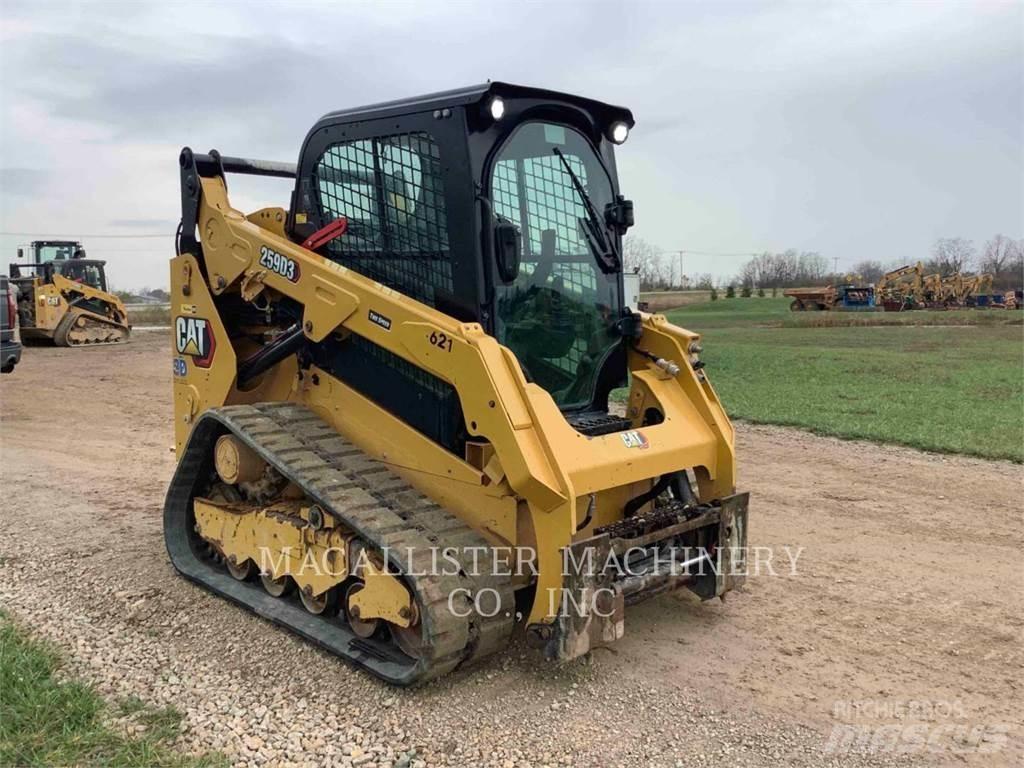 CAT 259D3 Верижен товарач