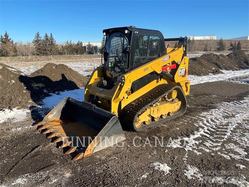 CAT 259D3 Верижен товарач
