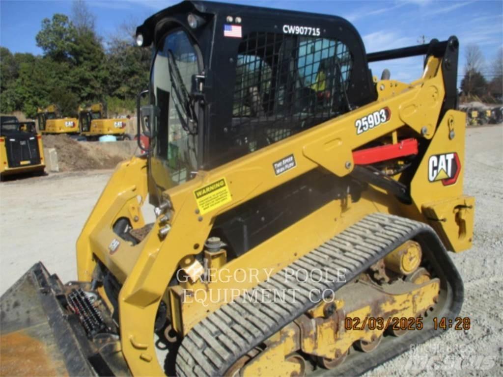 CAT 259D3 Верижен товарач