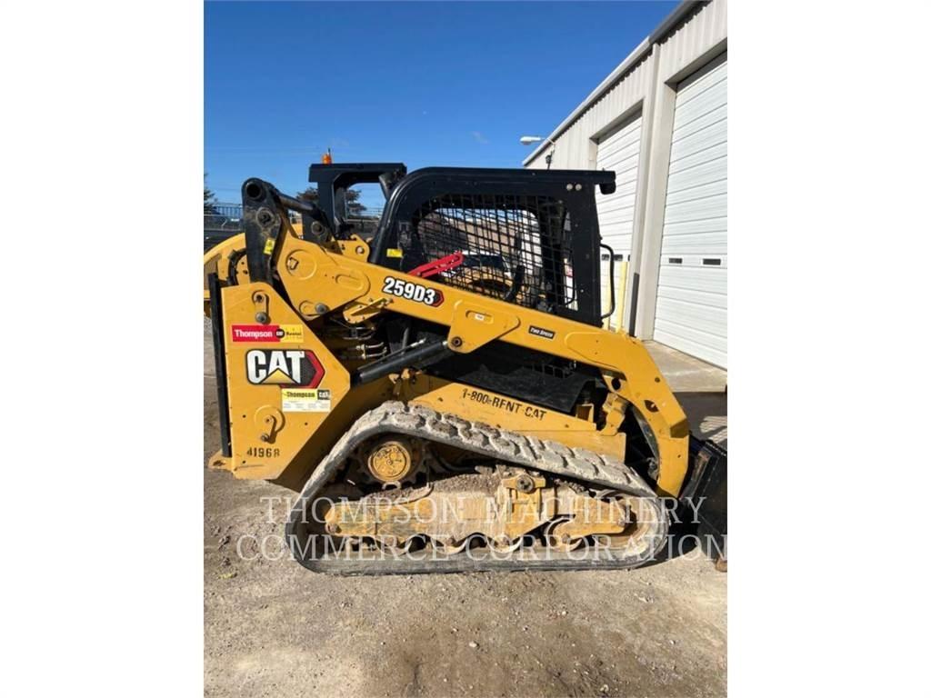 CAT 259D3 Верижен товарач