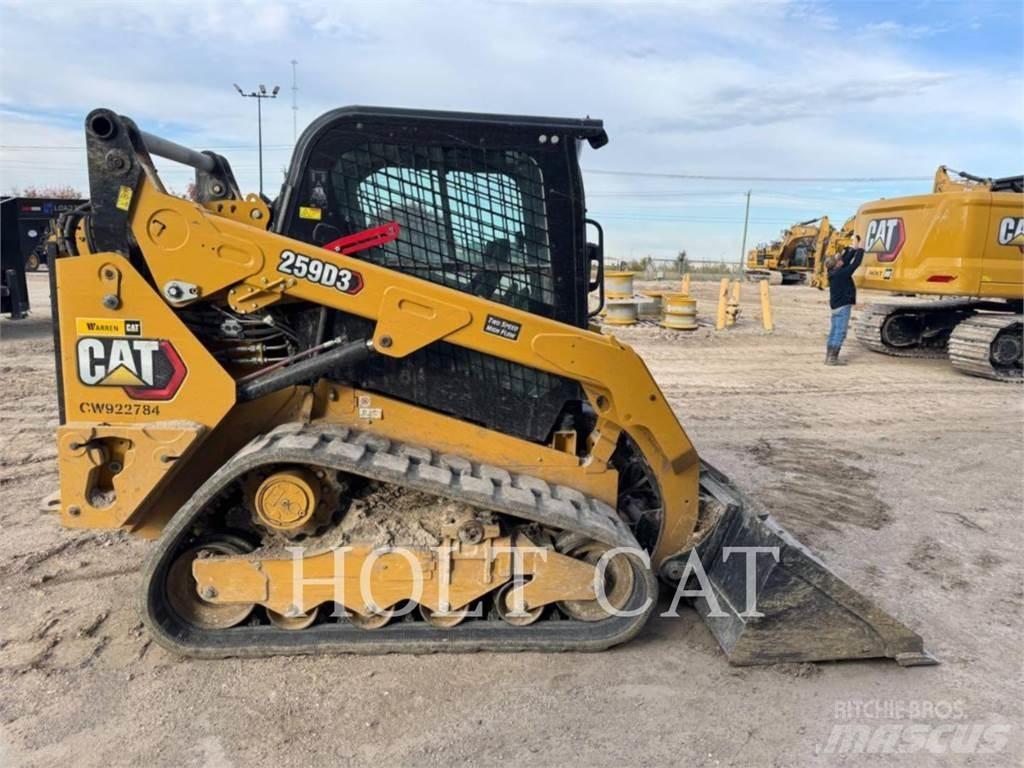CAT 259D3 Мини товарачи
