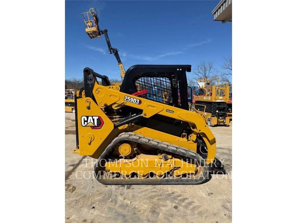 CAT 259D3 Верижен товарач