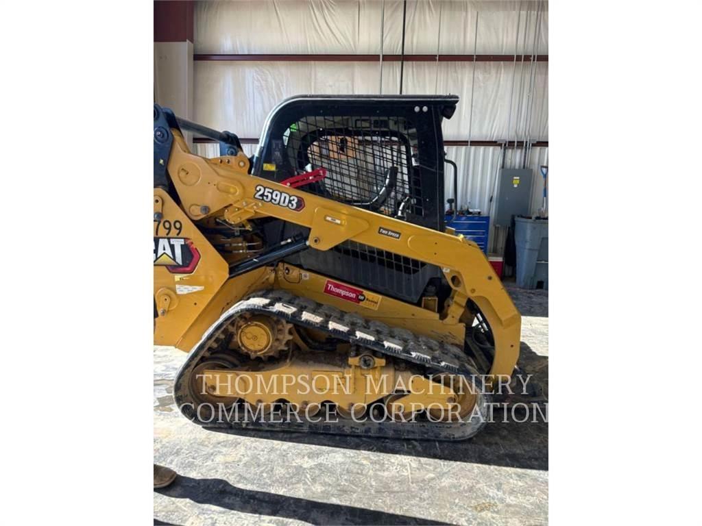 CAT 259D3 Верижен товарач