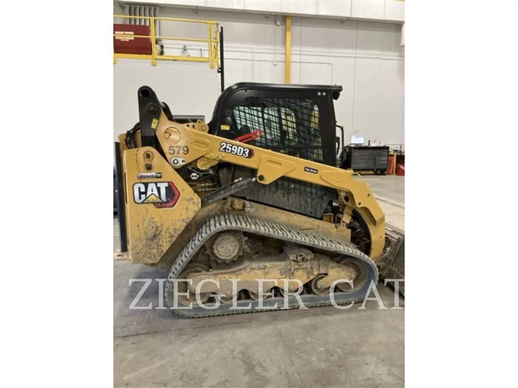 CAT 259D3 Верижен товарач