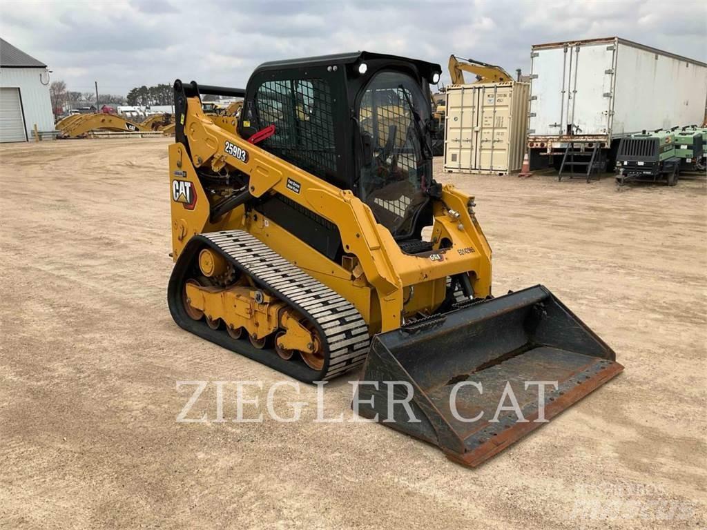 CAT 259D3 Верижен товарач