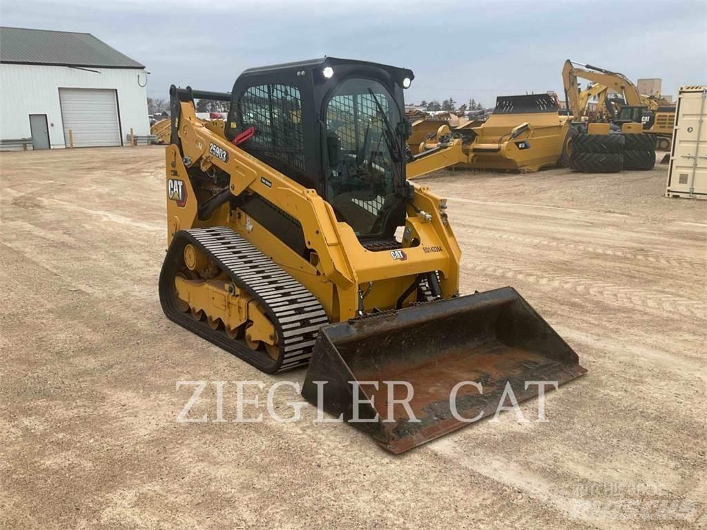 CAT 259D3 Верижен товарач