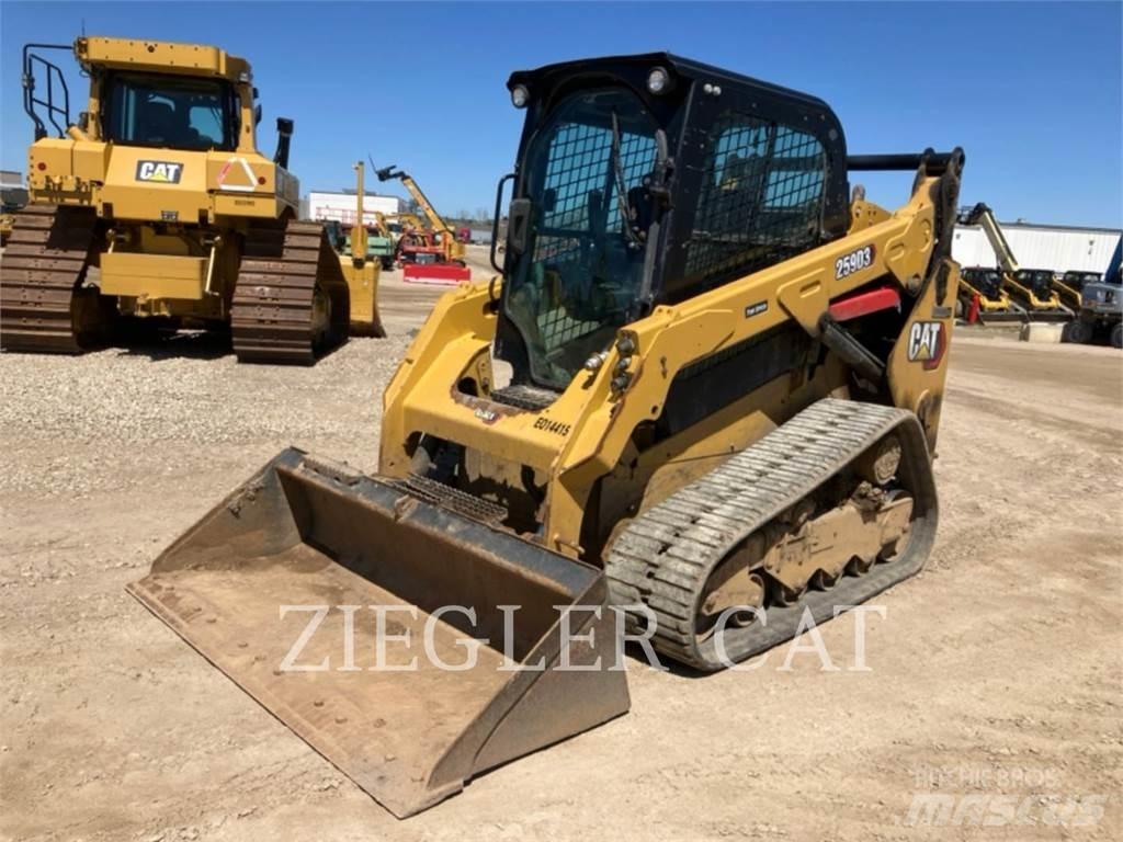 CAT 259D3 Верижен товарач