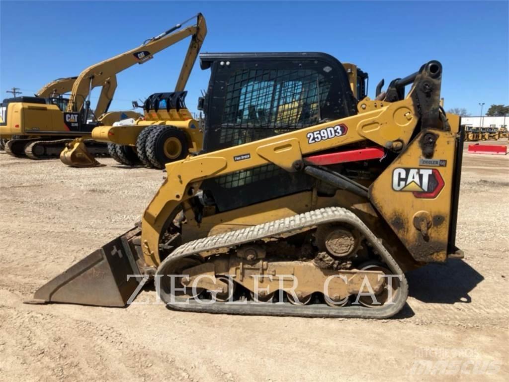CAT 259D3 Верижен товарач