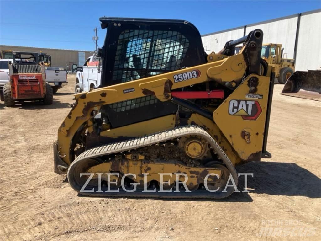 CAT 259D3 Верижен товарач