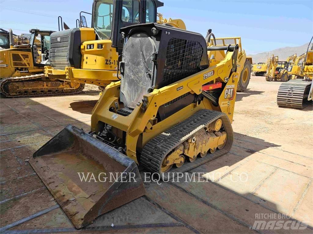 CAT 259D3 Верижен товарач