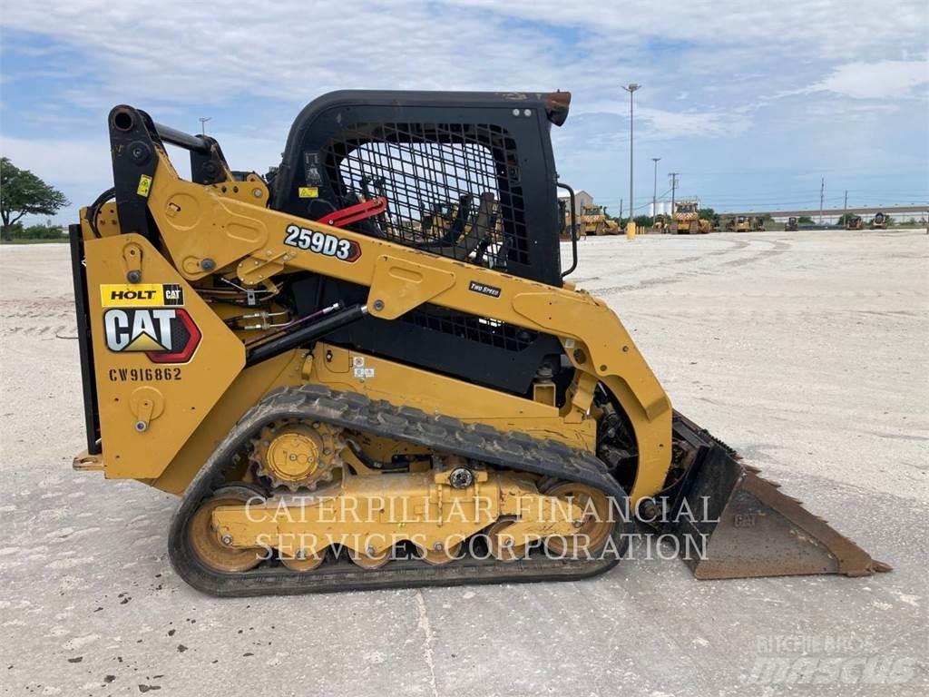 CAT 259D3 Верижен товарач