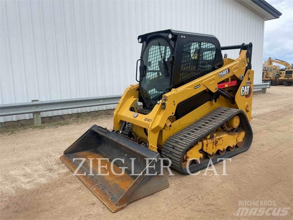 CAT 259D3 Верижен товарач
