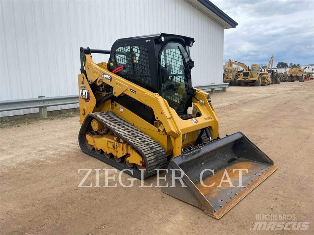 CAT 259D3 Верижен товарач