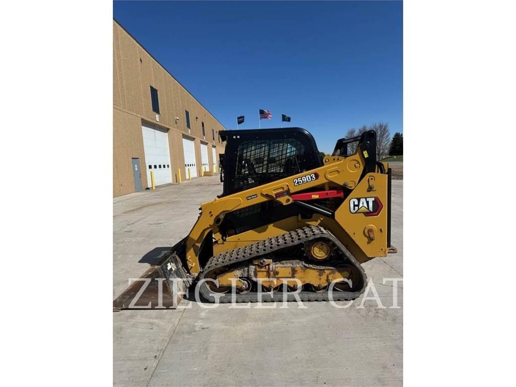 CAT 259D3 Верижен товарач
