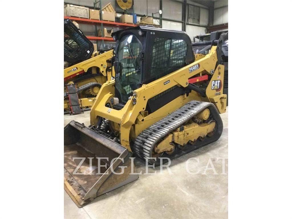 CAT 259D3 Верижен товарач