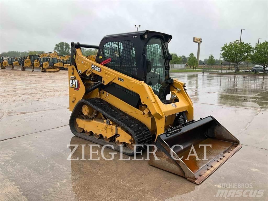 CAT 259D3 Верижен товарач