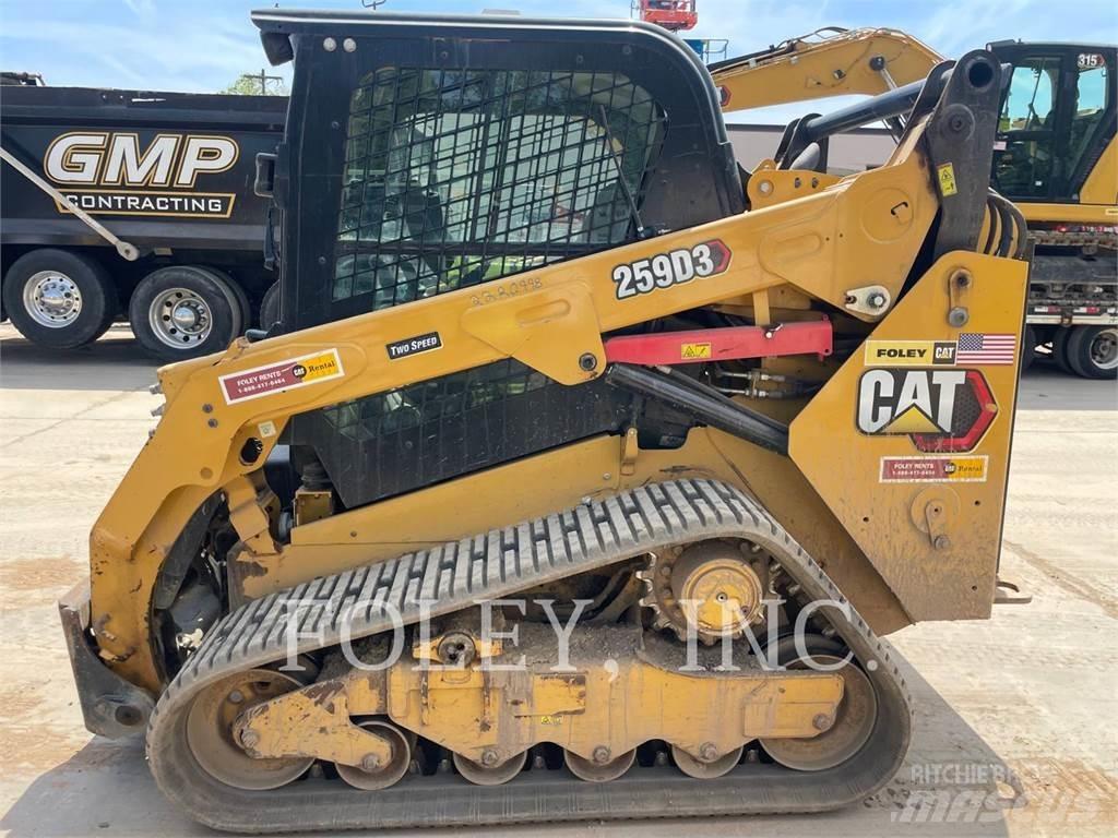 CAT 259D3 Верижен товарач