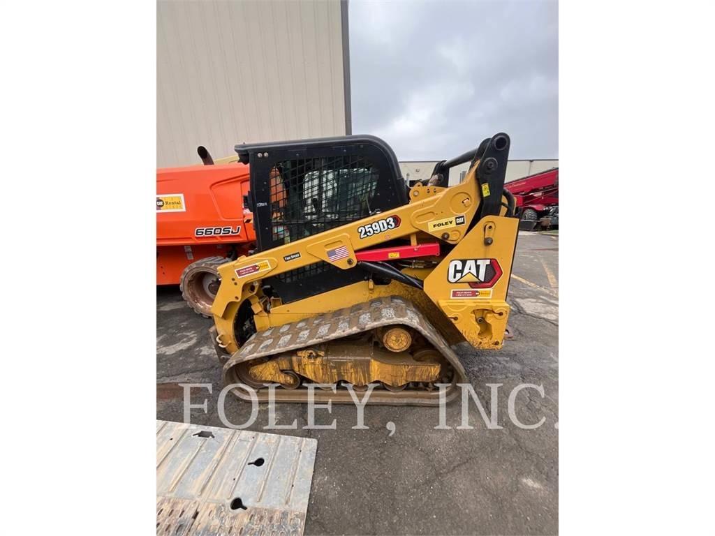 CAT 259D3 Верижен товарач