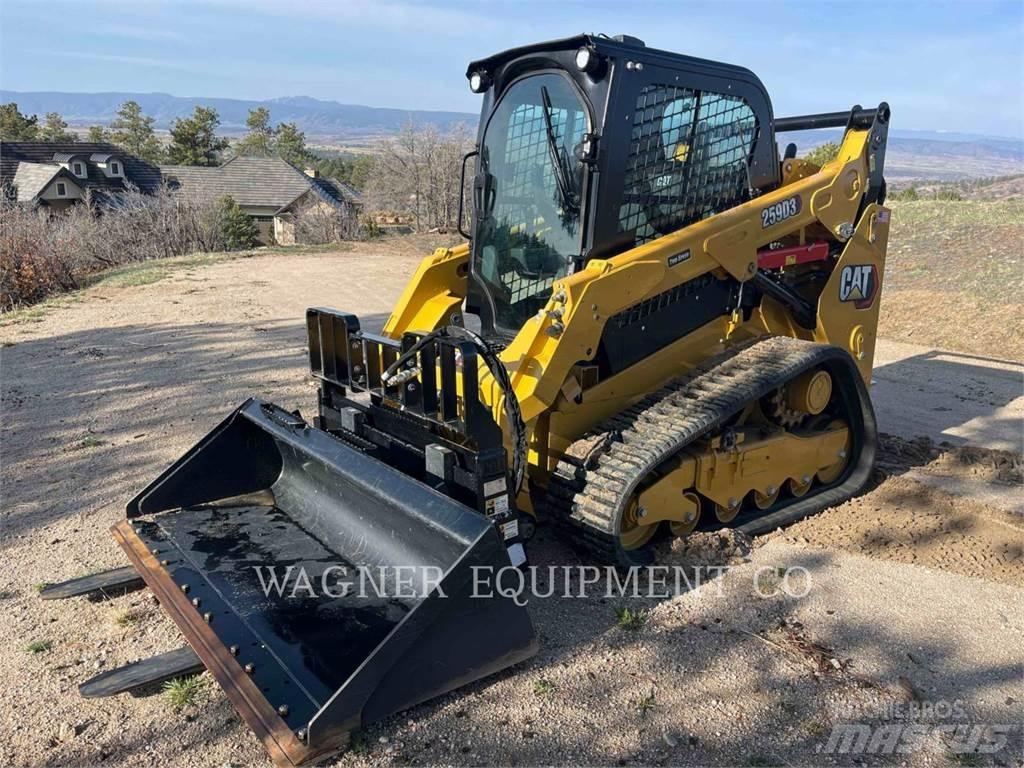 CAT 259D3 Верижен товарач