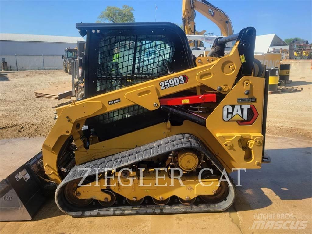 CAT 259D3 Верижен товарач