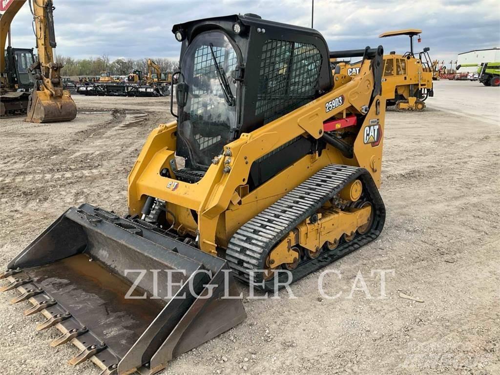 CAT 259D3 Верижен товарач