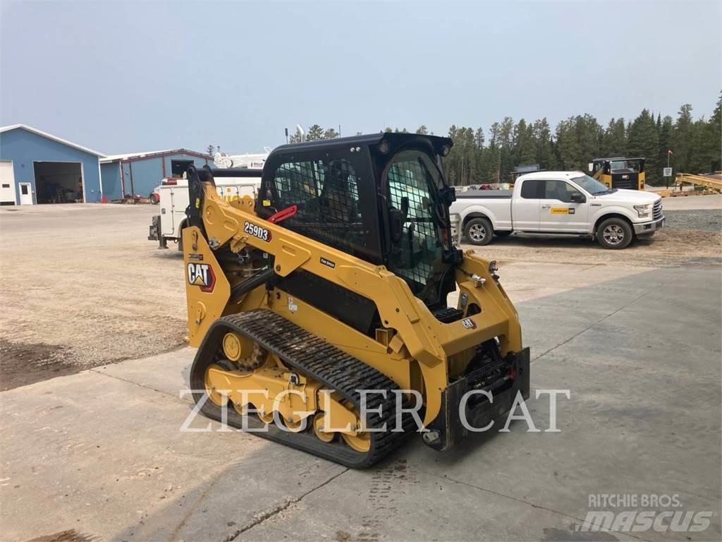 CAT 259D3 Верижен товарач