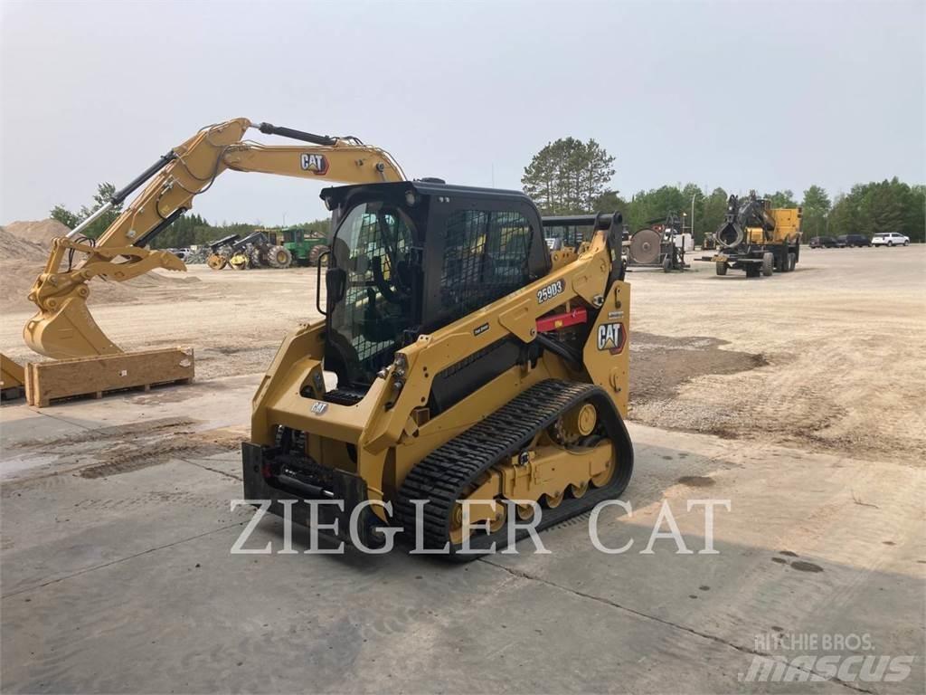 CAT 259D3 Верижен товарач