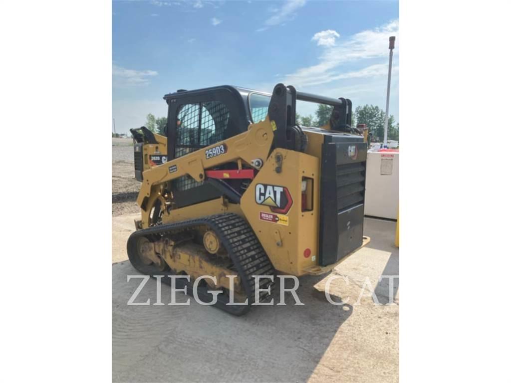 CAT 259D3 Верижен товарач