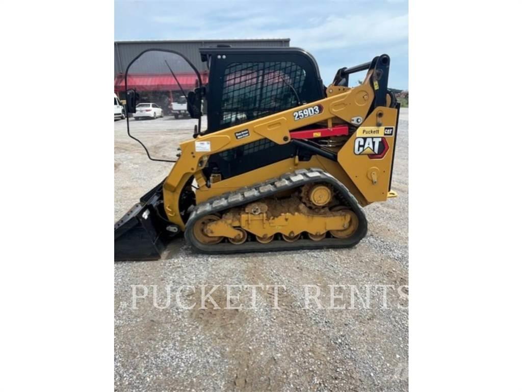 CAT 259D3 Верижен товарач